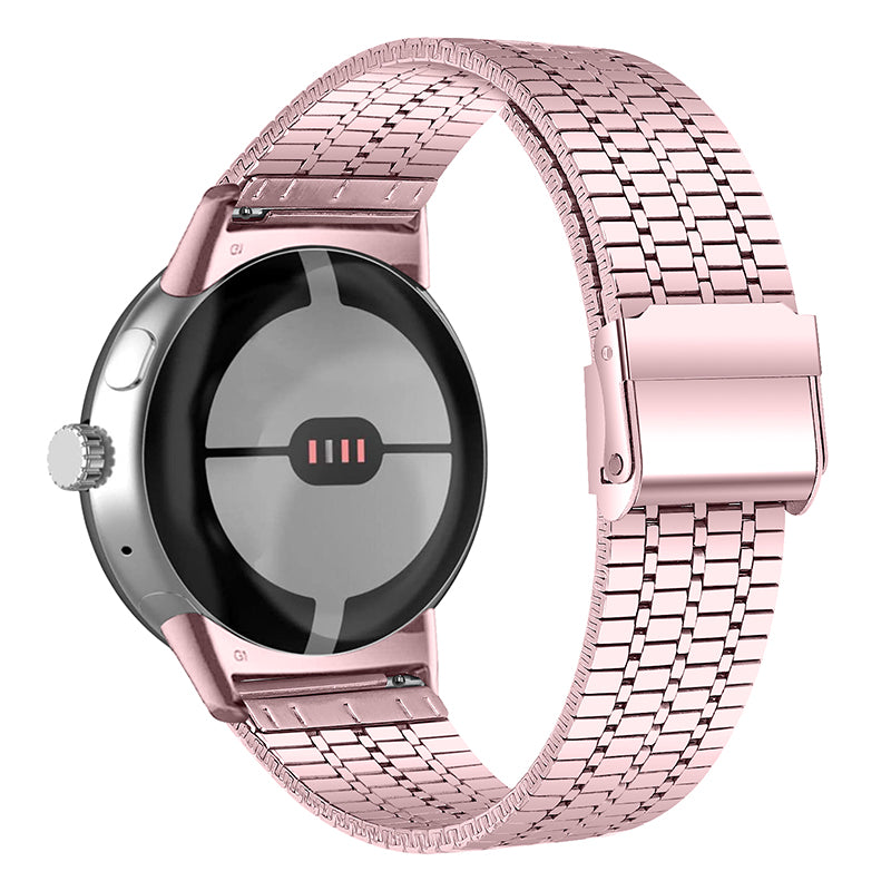 Metal Watch Strap for Google Pixel Watch 2 Pixel Watch Dual Buckle Design Watch Band Metal Watch Strap for Google Pixel Watch 2 Pixel Watch Dual Buckle Design Watch Band